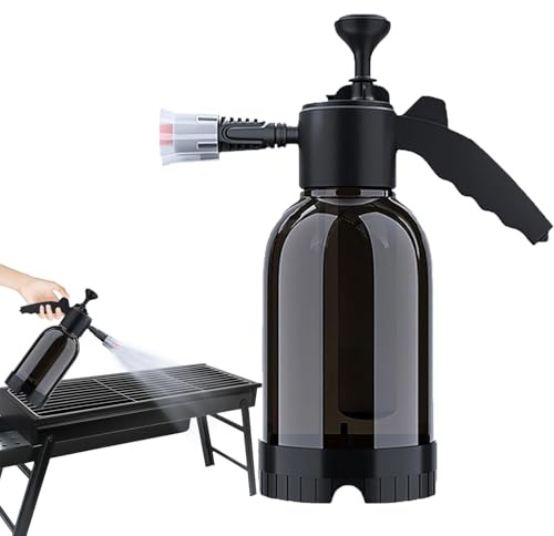 Spruta för biltvätt, skumspruta, bilspray, handskum för rengöring, 2 l, handskum, trädgårdsslang, biltvättningsspray, multifunktionell