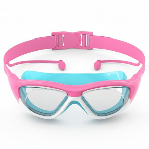 Seaflar Occhialini da Nuoto Anti-Appannamento per Uso Generale | Protezione UV, Impermeabili, Guarnizione in Silicone | Occhialini da Nuoto per Bambini da 6 a 14 Anni