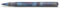 Kaweco LILIPUT Kappen-Kugelschreiber Fireblue I Exklusiver Kuli für Standard D1 Minen inklusive Retro Metallbox I Metall Edelstahl Kugelschreiber 13 cm