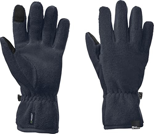 Jack Wolfskin Unisex Kinder Spirit Fleece Glove Y, Night Blue, S/M