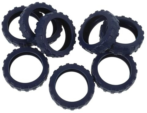 ROMISBABA 8pièces Housse De Protection pour Roues De Valises Réduit Le Bruit Adapté Plupart des Valises Usage Aéroport Bureau Maison