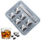 Yiohejy Piedras de hielo reutilizables – Piedras de refrigeración reutilizables para beber, alta tecnología de refrigeración en de corazón, de refrigeración para bebidas