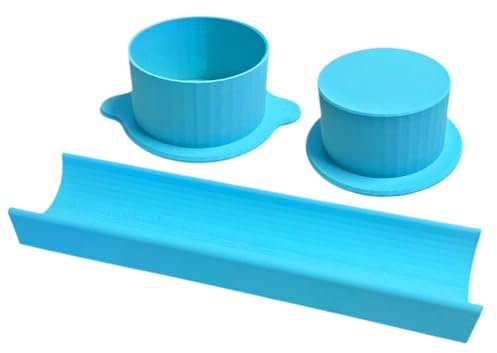 Set di stampi per cake pop, antiaderenti, 2,8 cm, 4,5 cm, strumento per dessert, stampo in silicone da 22,8 cm, design a 20 cavità, per compleanni, matrimoni, eventi di inaugurazione della casa
