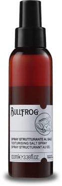Bullfrog - Spray Strutturante al Sale: Spray Capelli Voluminoso e Mosso, Effetto Spiaggia, 73,2% Ingredienti Naturali, Nutriente e Minerale, 100 ml