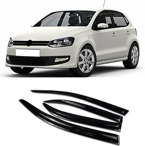 Juego de 4 Deflectores de Viento, Protector de Nieve para Lluvia Y Sol de Baja Acumulación de Calor para Reemplazo de Automóviles para VW Volkswagen Polo 2011-2018 Forhatchback