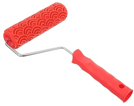 Hoement Rodillo De Gofrado Para Pintar Para Decoración De Paredes Fabricado Material De Para Crear Relieve Superficies Adecuado Para Proyectos De Arte y Manualidades