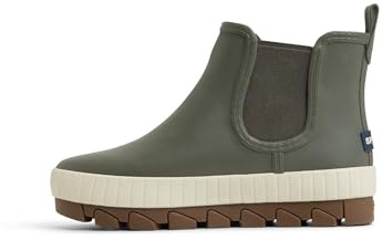 Sperry Women's Torrent Chelsea Rain Boot, Olive, 9
