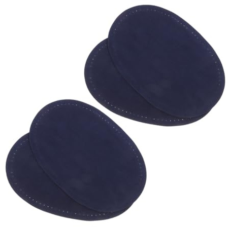 Lurrose Elbow Patches 2 Pair Sturdy Fake Leather for Men Jackets Sweaters Suitable for Clothing Repair and DIY Sewing