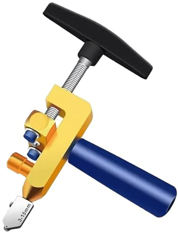 Kit De Herramientas Para Cortar Vidrio, Herramienta Manual Para Cortar Azulejos, Cortadora De Cerámica Integrada Multifuncional Para Vidrio, Azulejos, Cortador De Espejos, Kit Para El Hogar DIY