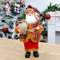 XFLYP Babbo Natale, Babbo Natale in Piedi Figura, Bambola di Babbo Natale, Babbo Natale Decorazioni per Ornamenti da Tavolo Festa di Natale, decorazione natalizia per casa, ufficio (Plaid rustico)