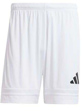 adidas Homme SQUADRA25 SHORT, White / White / Black, S