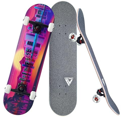 Contract 5 Komplett Skateboard Long-Beach (7.75)