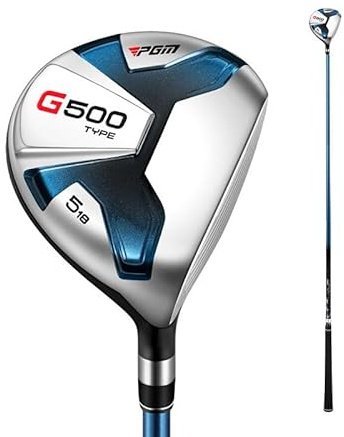 #1/3/5/U4 Golf Club Wooden Rod Men Right Hand High Loft 10.5-21 Degree R/S Grade Graphite Shaft Pole Fairway Woods (#5,with S graphite rod)