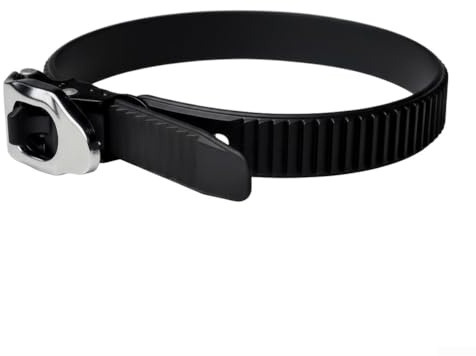 Skridskospänne, nylon aluminiumlegering 30/50 cm justerbar spännrem för inline-rullskridskor ishockey skidstövlar (30 cm)