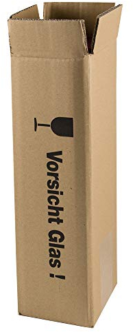 10 Stück/Set. 1er Versandkarton für Weingeschenkkartons/Geschenkverpackungen