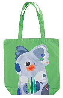 Maxwell & Williams Pete Cromer Bolsa Tote Grande, Estampado Koala, 1% Algodón, 42 x 41 cm