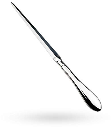 Sunnysam Silvery Brieföffner, Briefumschlagöffner Messer Metall Brieföffner Messer, Paul Revere Papierschneidemesser, 9 Zoll (1 Packung) （1 Packung）
