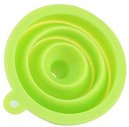 TREGOO Trichter Mini-Silikon-Trichter, Küche Trichter Trichter for die Übertragung von Flüssig Pulver Kochen Aceessories Werkzeug in gelegentlichem.