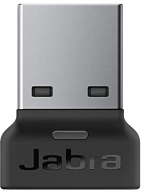 Jabra 14208-24 Link 380a MS USB-A Bluetooth-Adapter kabelloser Dongle für Evolve2 85 und 65 Headsets, Schwarz (erneuert)