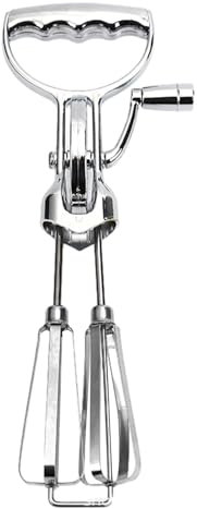 Batidora de huevos manual - Batidora de huevos de mano | Batidora de huevos con mango ergonómico antioxidante | Mezclador giratorio de manivela | Herramienta multifuncional para hornear pasteles encha