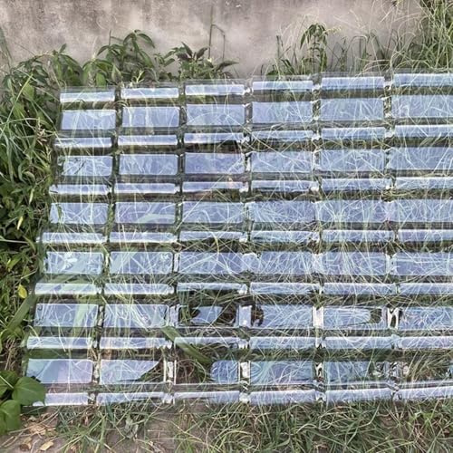 Panneaux de toiture de serre en polycarbonate transparent – Revêtement de plafond toutes saisons de 1,5 mm d'épaisseur for projets de bricolage(154cm 5pcs)