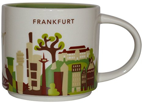 Starbucks City Mug You Are Here Collection Frankfurt a. Main Keramik Kaffeetasse Coffee Cup