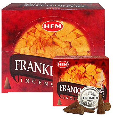 Frankincense Cone Incense Burner Bundle Insence Insense Hem Incense