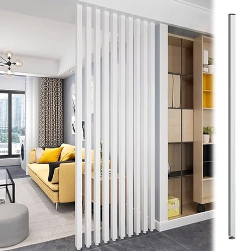Divisorio per Ambienti Da pavimento a soffitto Divisorio per ambienti - Legno massiccio Schermo divisorio Post, Moderno Lusso Colonna del soggiorno Camera da letto Bar verticale a parete Divisori ambi