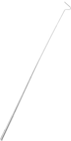 Hohopeti Crochet Serpent Télescopique Acier Inoxydable pour Capture Reptiles Sécurisée et Pratique Portable