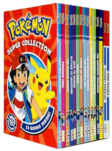 Pokemon: Super Collection (15 Books Collection Set)