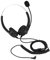 Cordless Phone Headset,Lossless Sound Call Center Headphones 360° Rotary Earmuffs Call Center Headset (2.5mm plug)