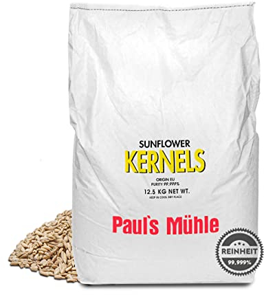 Paul´s Mühle Sonnenblumenkerne geschält für Vögel 12,5 kg Neue Ernte 2025
