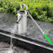 SU202 Handschwengel Pumpe Edelstahl Handwasserpumpe Brunnenpresse Ansaugpumpe,Handschwengelpumpe für Bauernhöfe, Höfe und Gärten