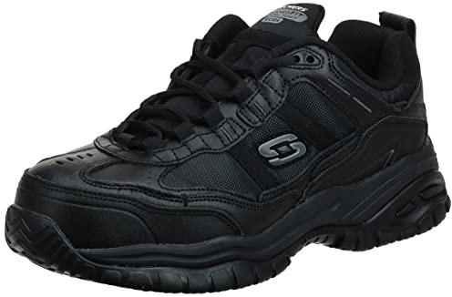 Skechers Herren Soft Stride Grinnel Sicherheitsschuh, Schwarz, 43 EU