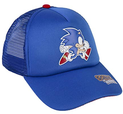 CERDÁ LIFE'S LITTLE MOMENTS Unisex Baby Für Kinder Gewölbtem Schirm Sonic Cap Mit Gebogener Krempe, Mehrfarbig, Einheitsgröße EU