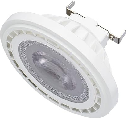 YBRAVO Bombilla G53 DC12-24V 15W 1500LM Foco AR111 G53 lámpara no Regulable (Color : 4000K)