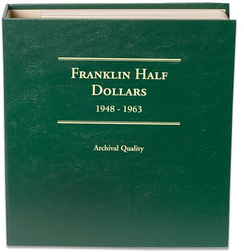 Littleton Coin Company 1948-1963 Franklin Half Dollar Album Coin Storage