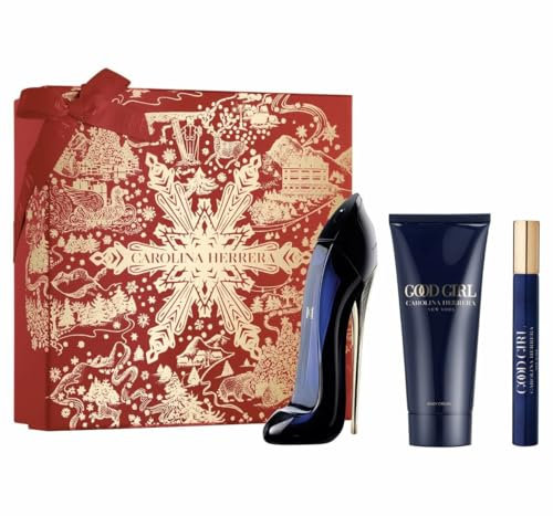 Carolina Herrera Good Girl Eau de Parfum 80ml Gift Set 2024 (Contains 80ml EDP, 100ml Body Lotion and 10ml Travel Spray)