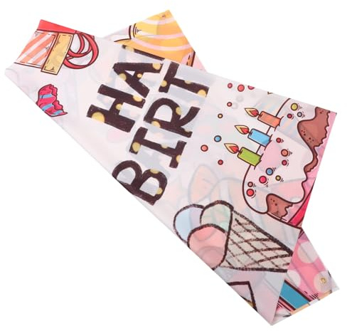 jojofuny Fond Danniversaire Irisé Accessoires pour Photomaton Toile De Fond des Années 90 pour Décorations De Fête