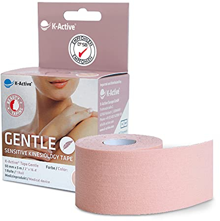 K-Active Tape Gentle | Tape kinesiologico delicato sulla pelle