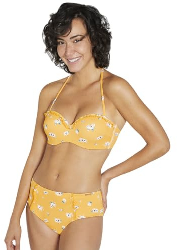 YSABEL MORA 81630 - Bikini Bandeau Copa D Mujer Color: Flores Talla: 95