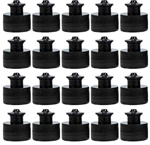 Toddmomy Hand-Pulled Mineral Water Cover 28Mm Sports Bottle Screw Lid Push Pull Leakproof Cap Replacement for Outdoor Fitness and Daily Use