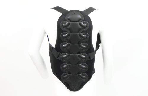 Protezione paraschiena di alta qualità, adatto per ciclomotori, moto, sci e snowboard, misura M