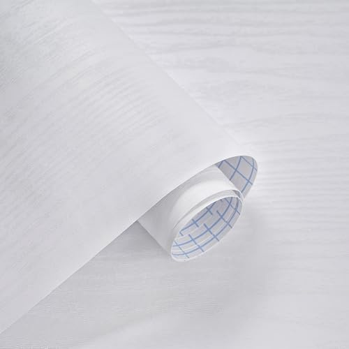 17.7 X236White Wood Wallpaper Thicken Wood Contact Paper Wood White White Peel and Stick Wallpaper Wallpaper White Wood Vintage Paper Self Adhesive Wall Paper Wood Grain Contact Paper Film Roll