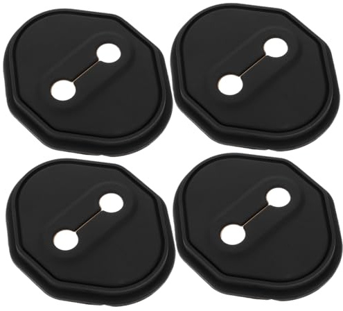 PENIKOKO 4pcs Door Latch Rust Cover Modified for Car Use Protects Automotive Door Locks