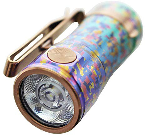 Fenix E16 Ti LED Schlüsselbundlampe 650 Lumen Galaxy Blue - neutralweiß