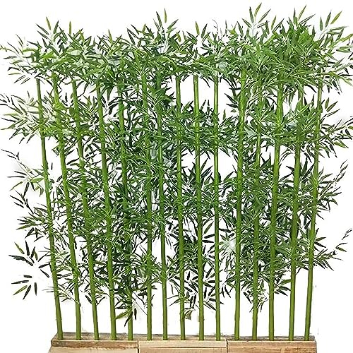 Künstliche Pflanzen Kunstpflanzen 1 Stück künstlicher Fake-Bambus, 1m/3.3ft~1.8m/5.9ft Garten Restaurant Indoor Outdoor Trennwand Künstlicher Bambus, Grüne Fake-Pflanzen ( Color : 1 Pieces , Size : 1