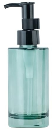 Bouteilles de Pompe à Lotion en Verre Vert foncé Rechargeables vides de 100ml/3.3oz avec Pompe Noire Haut Huile Essentielle Presse Distributeur de Savon récipient pour crème d'émulsion