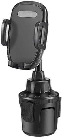 NOLITOY Supporto per Telefono Cellulare e Portabicchieri per Auto, Rotazione 360 Gradi, Regolabile, Materiale Resistente, Accessorio Versatile per Guida Sicura