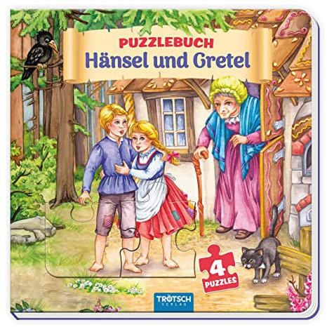 Trötsch Pappenbuch Puzzlebuch Hänsel und Gretel: Beschäftigungsbuch Entdeckerbuch Puzzlebuch